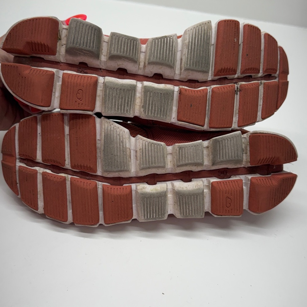 On Cloud 2 rust Orange 19.99506 womens sz 8 running shoes - Picture 9 of 11